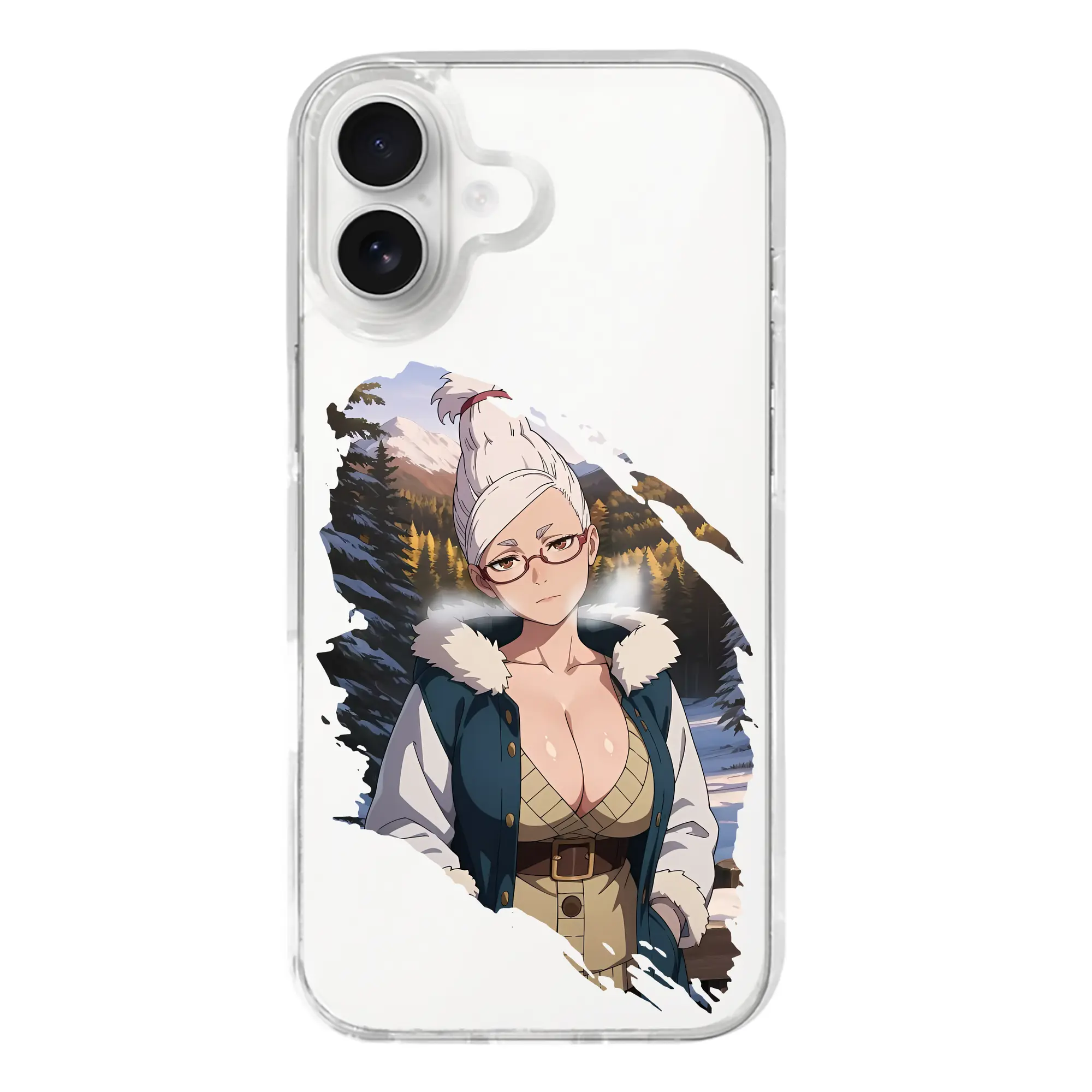 ダンダダン グッズ,綾瀬星子 - iPhone 17シリーズ 透明スマホケース – 薄型・耐衝撃・精密フィット保護カバー